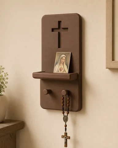 Nichos Decorativos com Cruz para Parede