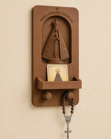 Oratório de Parede Nossa Senhora Aparecida