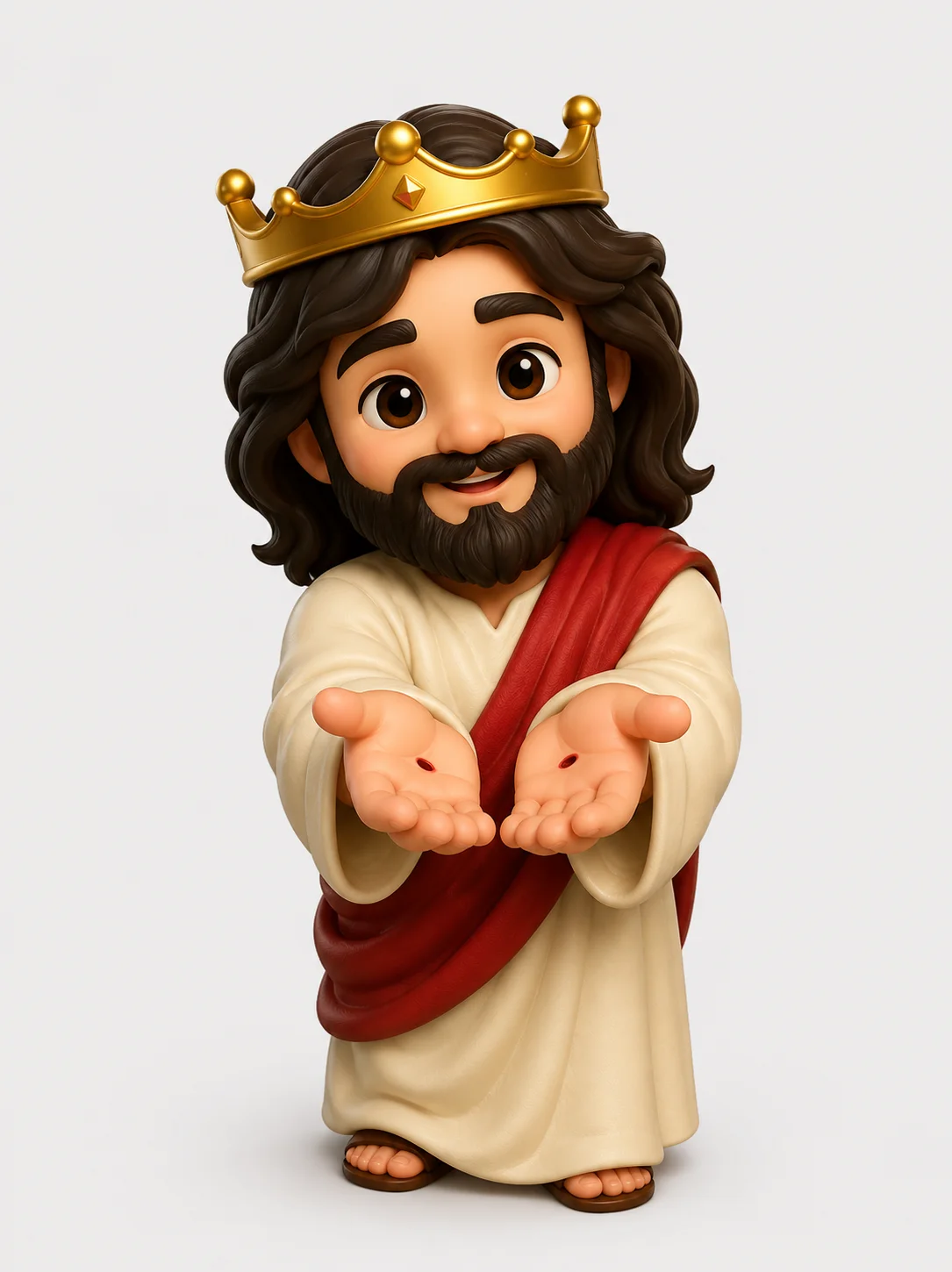 Jesus Infantil com Coroa 2